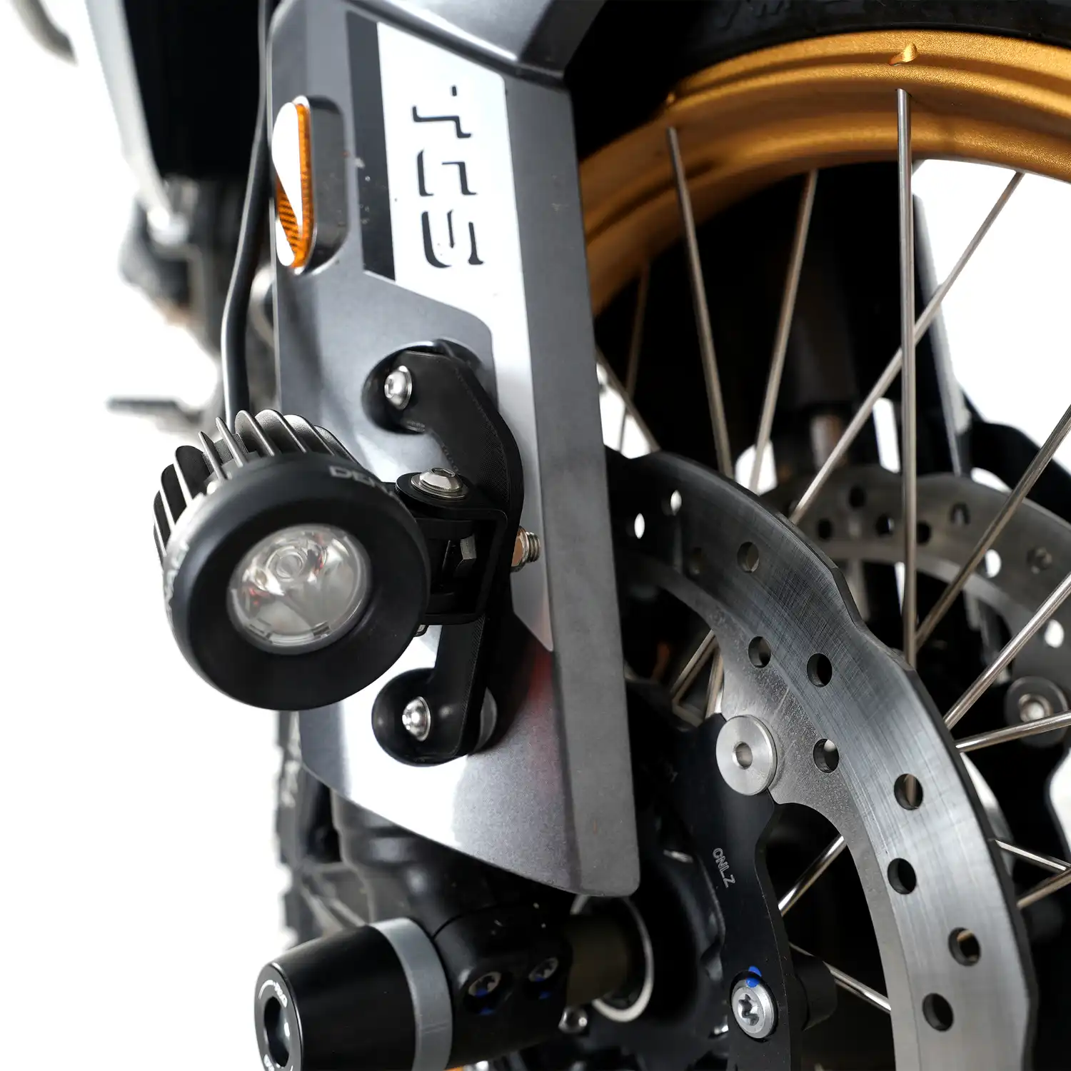 Ancillary Light Mounting Bracket for Kove 800X PRO '24- (mounts to front fender)