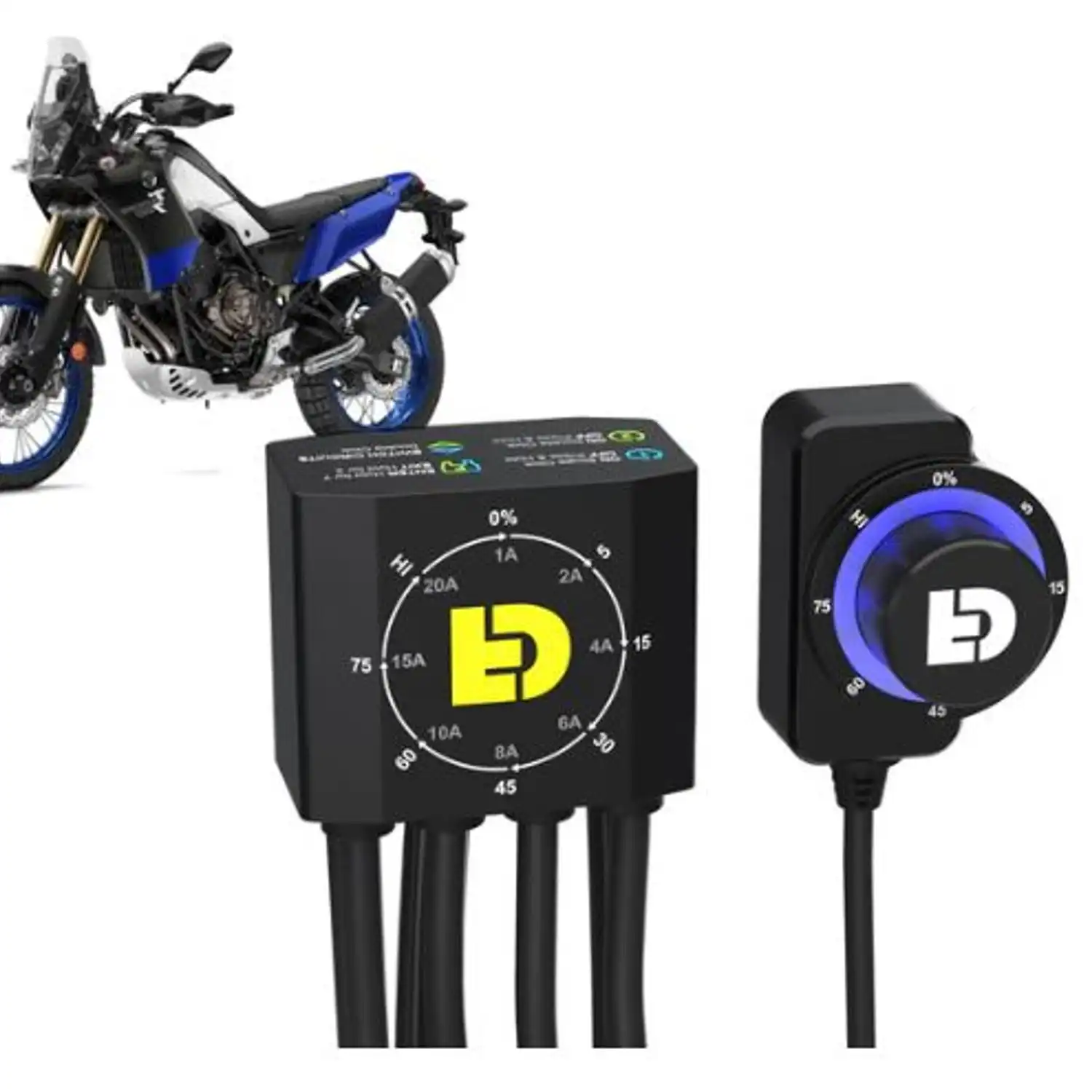 DialDim™ Lighting Controller for Yamaha Tenere 700 until 2024