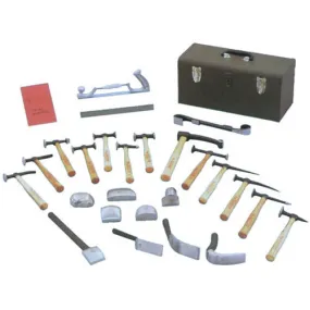 Martin 27-Piece Body & Fender Repair Tool Set with Wood Handles 692K