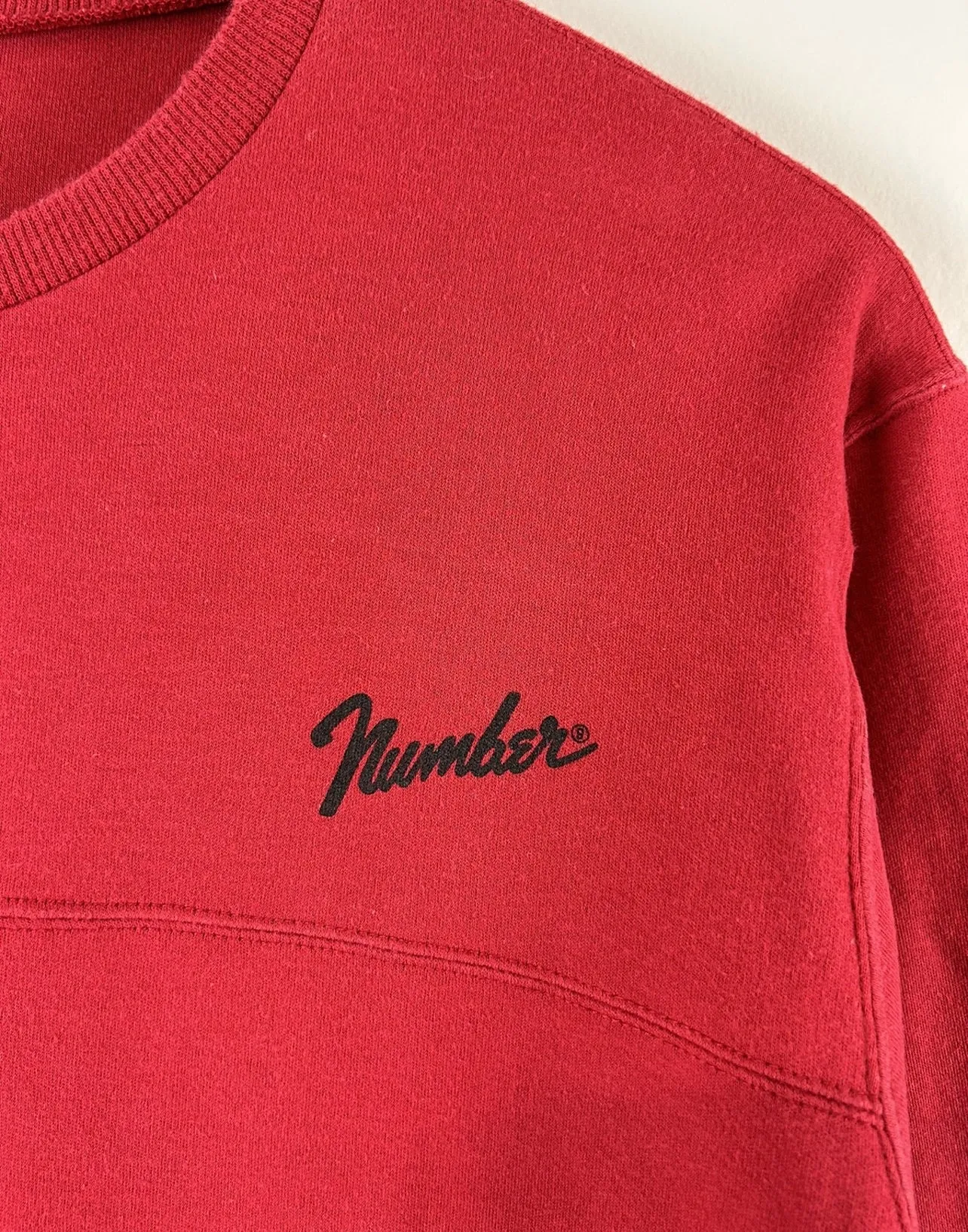 Number Nine Fender Logo Half Sleeve T-Shirt Size: 4