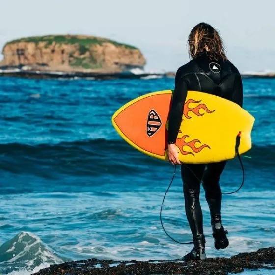 Ocean and Earth Mr Epoxy Super Soft 5'9" Twin Fin Surfboard - One Size