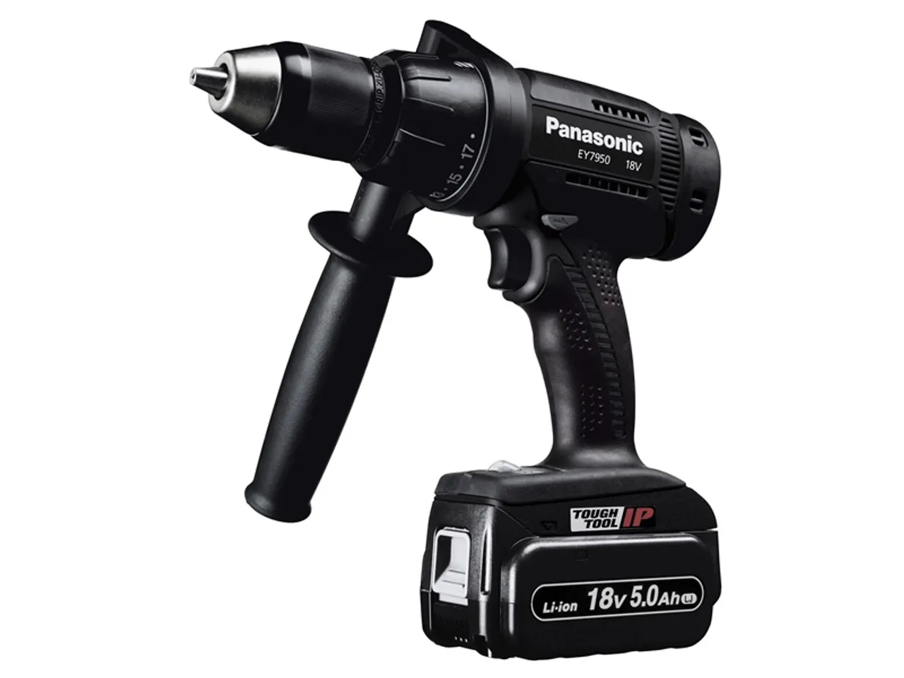 Panasonic EY7950LJ2S 18V Combi Drill Driver with 2x 5.0Ah Batteries