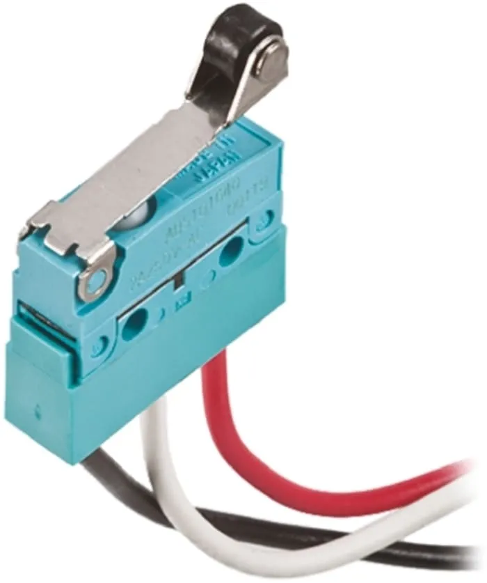 Panasonic Roller Lever Micro Switch, Pre-wired Terminal, 2 A @ 30 V dc/250 V ac, SP-CO, IP67