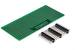 Phoenix Contact BC Series FR 4-21 Epoxy Glass Perfboard with Pin Strip for Use with Prototyping Electronic Circuits