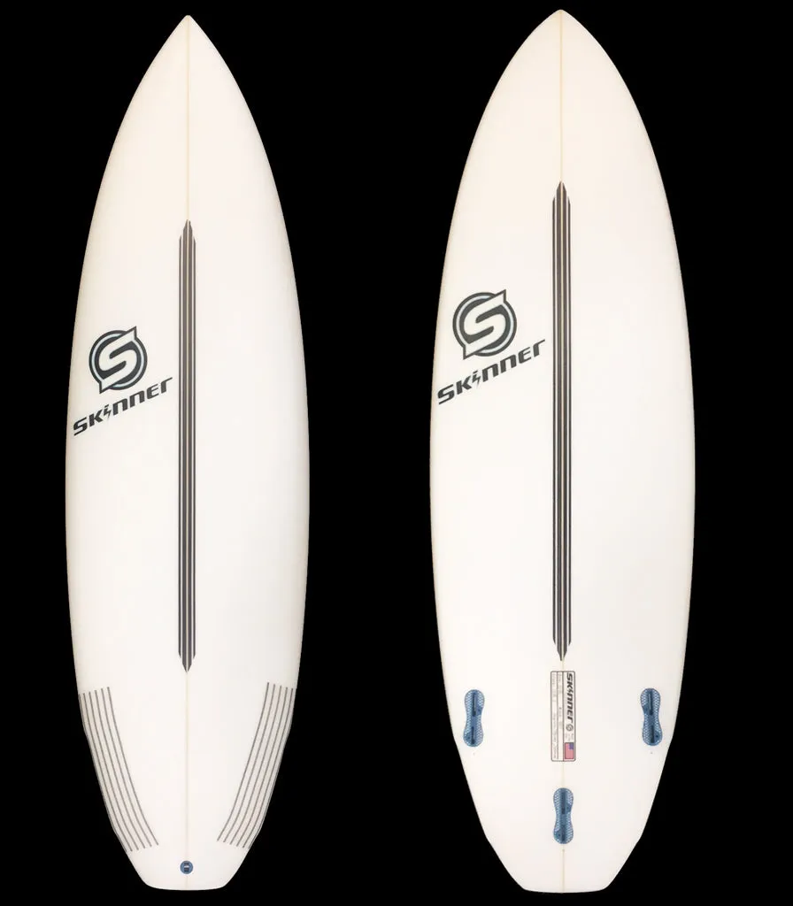 SOLD Skinner Surfboards Mullet Run 2.0 5'8 x 20 x 28 Liters EPS Epoxy